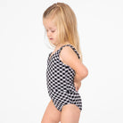 V Neck Tankini Top (Girls) Swim Top Janela Bay- Tilden Co.