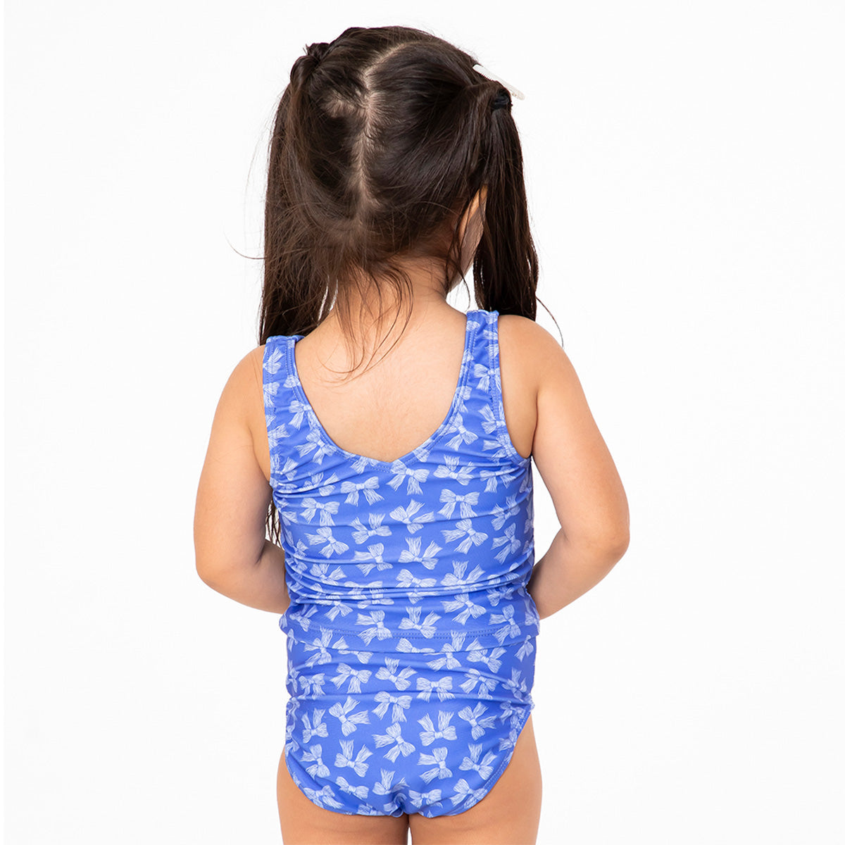 V Neck Tankini Top (Girls) Swim Top Janela Bay- Tilden Co.