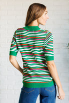 Our Situationship Knit Striped Top T-Shirt Ave Shops- Tilden Co.