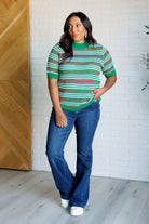 Our Situationship Knit Striped Top T-Shirt Ave Shops- Tilden Co.