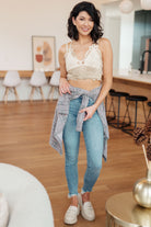 Live In Lace Bralette in Taupe    Tops Ave Shops- Tilden Co.