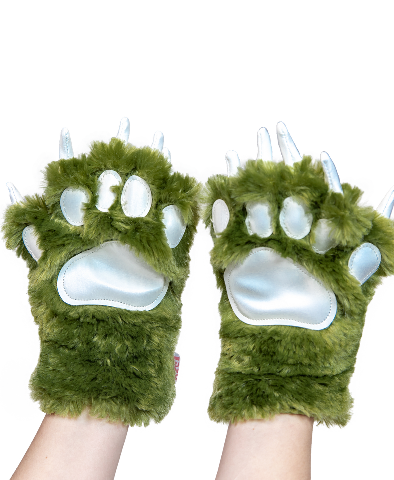 Green Dino Kid Paw Mitt Gloves LazyOne- Tilden Co.