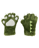 Green Dino Kid Paw Mitt Gloves LazyOne- Tilden Co.