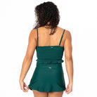 Smocked Mini Ruffle Tankini Top Swim Top Janela Bay- Tilden Co.