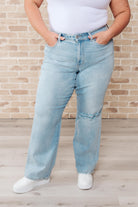 Parker High Rise 90's Straight Jeans    Denim Ave Shops- Tilden Co.