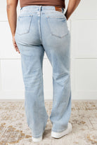 Patricia High Rise Rigid Magic 90's Straight Jeans Womens Ave Shops- Tilden Co.