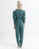 Perfect Balance Puff Sleeve Jumpsuit Jumpsuits Downeast- Tilden Co.