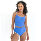 Spaghetti Strap Outline Tankini Top Swim Top Janela Bay- Tilden Co.