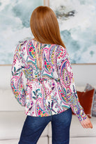 Pick a Color Peplum Blouse Tops Ave Shops- Tilden Co.