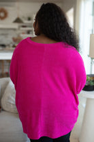 Pink Thoughts Chenille Blouse    Blouses Ave Shops- Tilden Co.