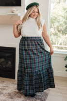 Plaid Perfection Maxi Skirt    Bottoms Ave Shops- Tilden Co.