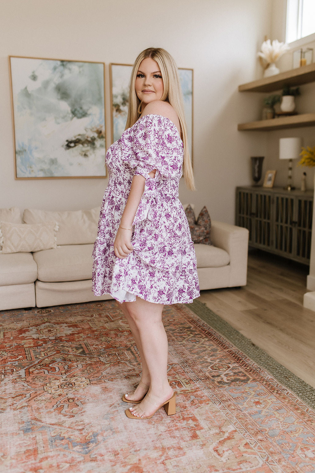 Pretty Little Thing Floral Dress Dresses Ave Shops- Tilden Co.