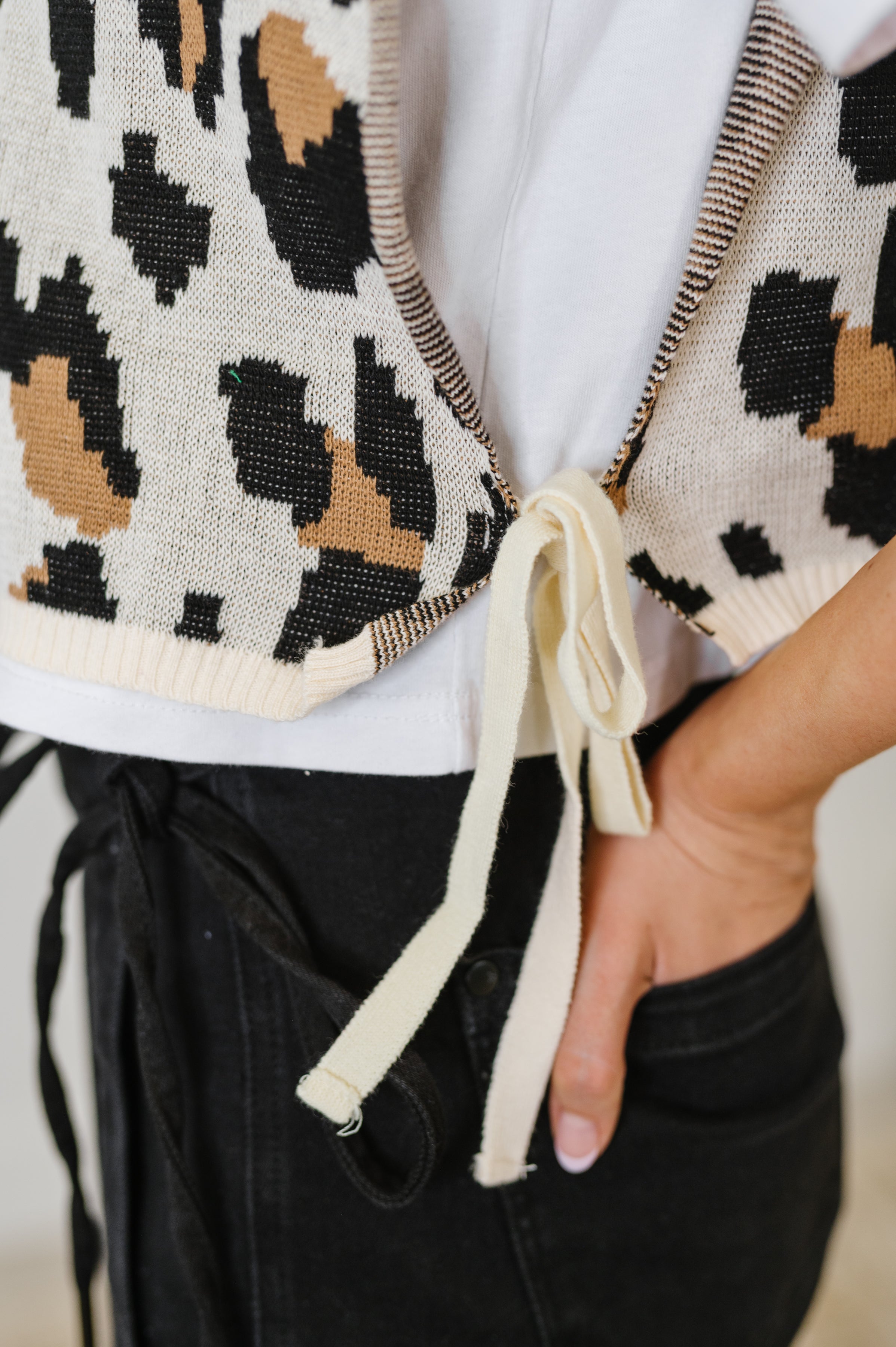Prowl Pretty Sweater Knit Layered Tee Womens Ave Shops- Tilden Co.