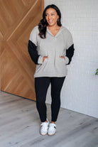 Pull Up Your Sleeves Color Block Hoodie -9/13/2024    Tops Ave Shops- Tilden Co.