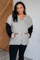 Pull Up Your Sleeves Color Block Hoodie -9/13/2024    Tops Ave Shops- Tilden Co.