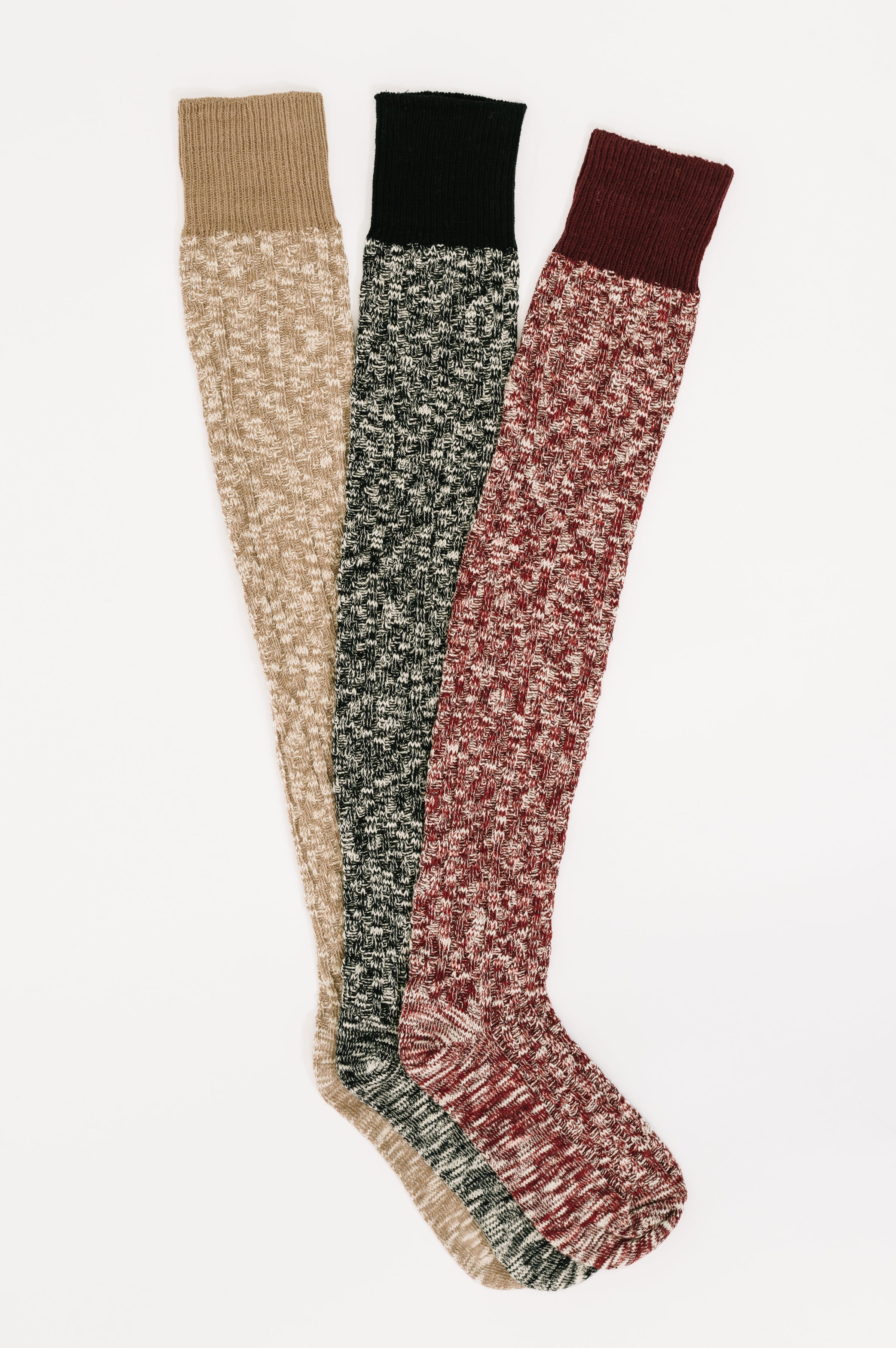 Pure Luxury Lounge Socks Set of 3 Accessories Ave Shops- Tilden Co.