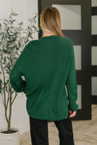 Quick Nap Textured Pullover in Hunter Green Womens Ave Shops- Tilden Co.