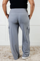 Race to Relax Cargo Pants in Rhino Grey Bottoms Ave Shops- Tilden Co.