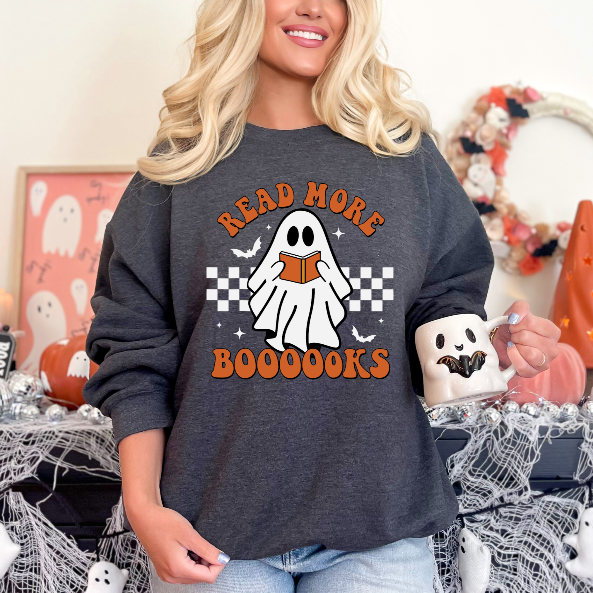 Read More Booooks Sweatshirt Womens Ave Shops- Tilden Co.