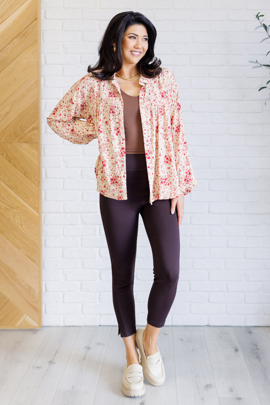Reap What You Sow Button Down Blouses Ave Shops- Tilden Co.