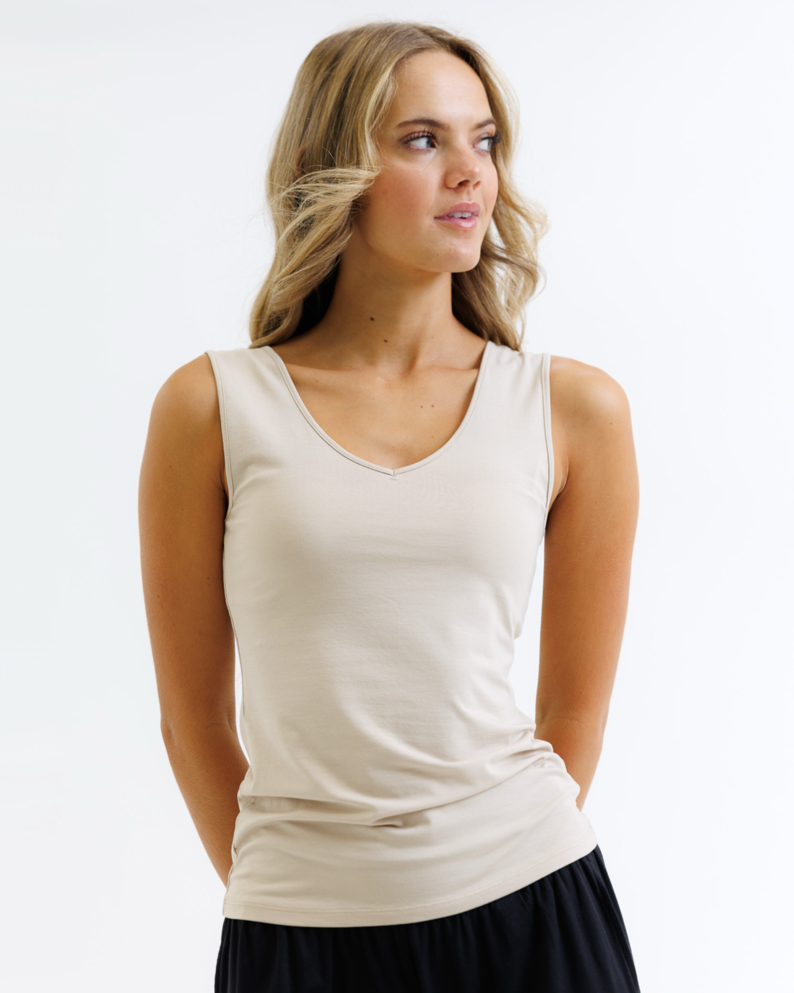 Reversible Tank XS / Nude XS Nude Tees Downeast- Tilden Co.