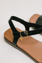 Riddle Ankle Strap Sandal in Black Womens Ave Shops- Tilden Co.