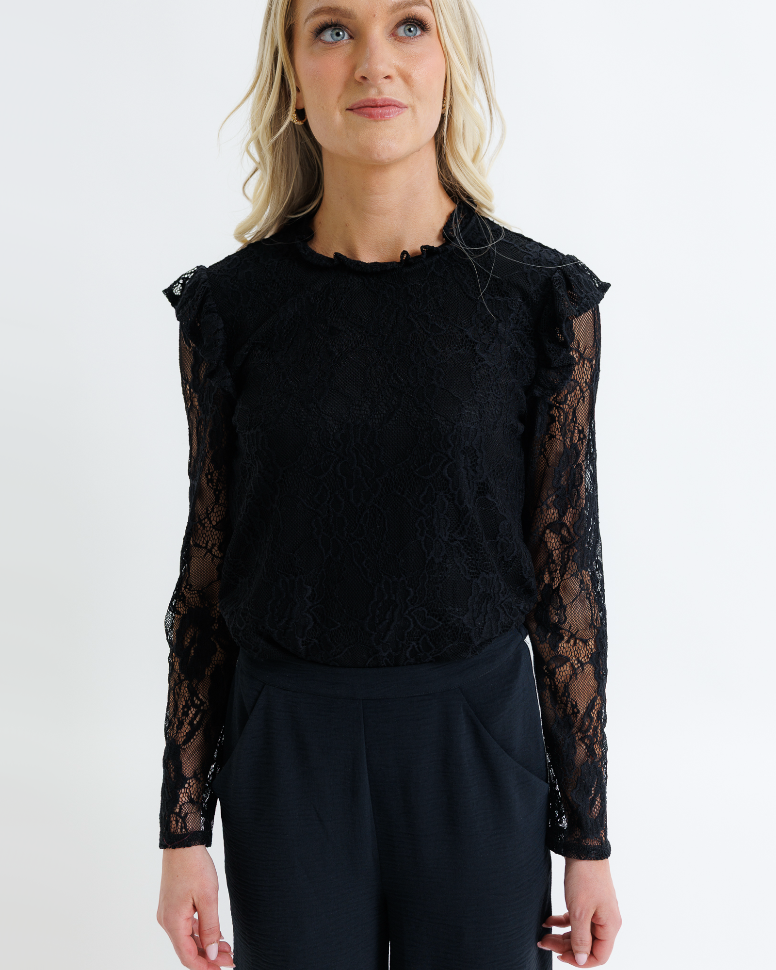 Robyn Top XS / Black XS Black Tops Downeast- Tilden Co.