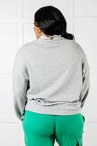 Rogue Runner Half Zip Jacket in Heather Grey Layers Ave Shops- Tilden Co.