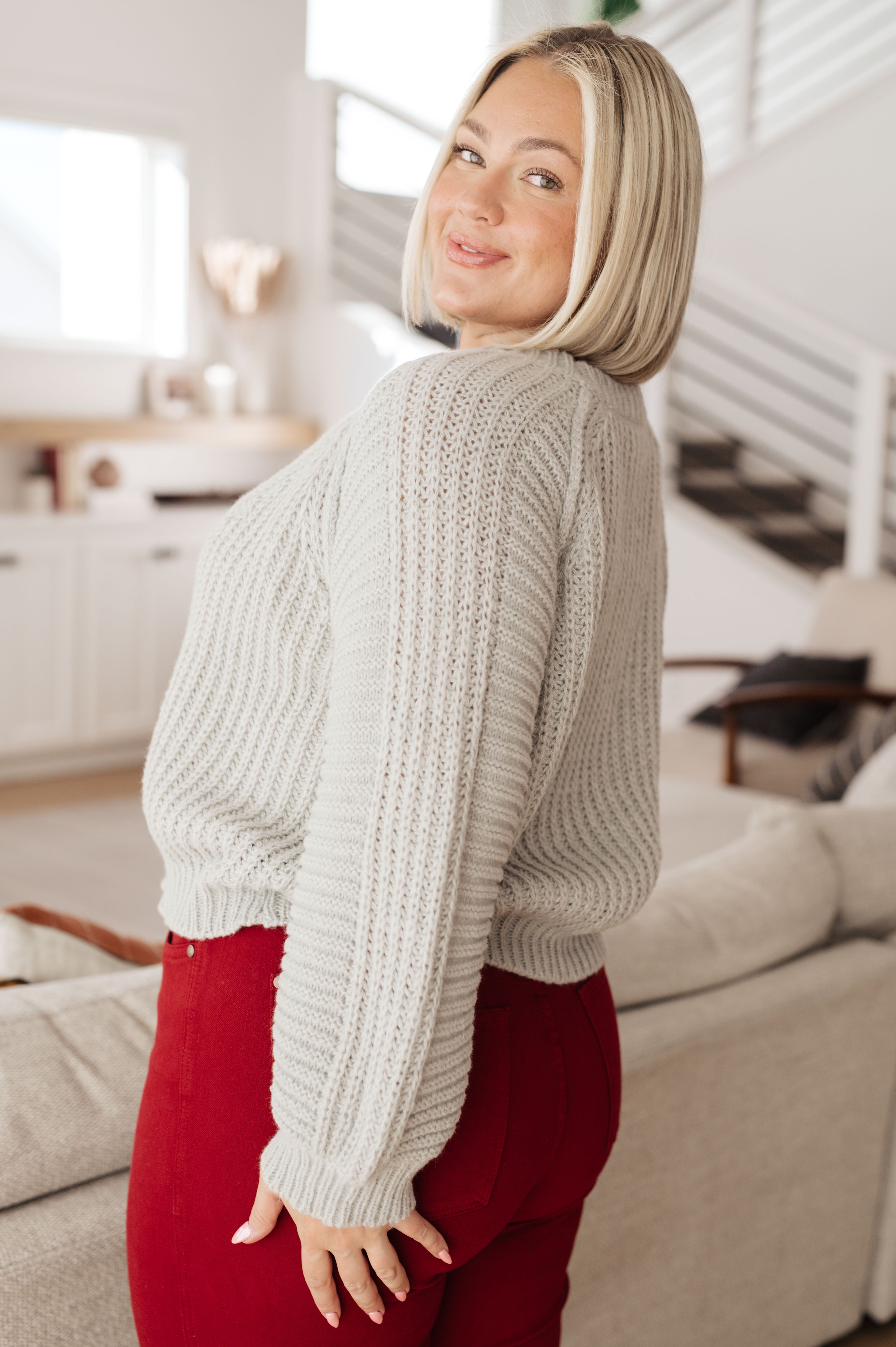 Roll on By Balloon Sleeve Sweater Tops Ave Shops- Tilden Co.