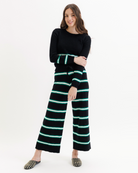 Round Trip Pant XS / Black Pop Stripe XS Black Pop Stripe Pants Downeast- Tilden Co.