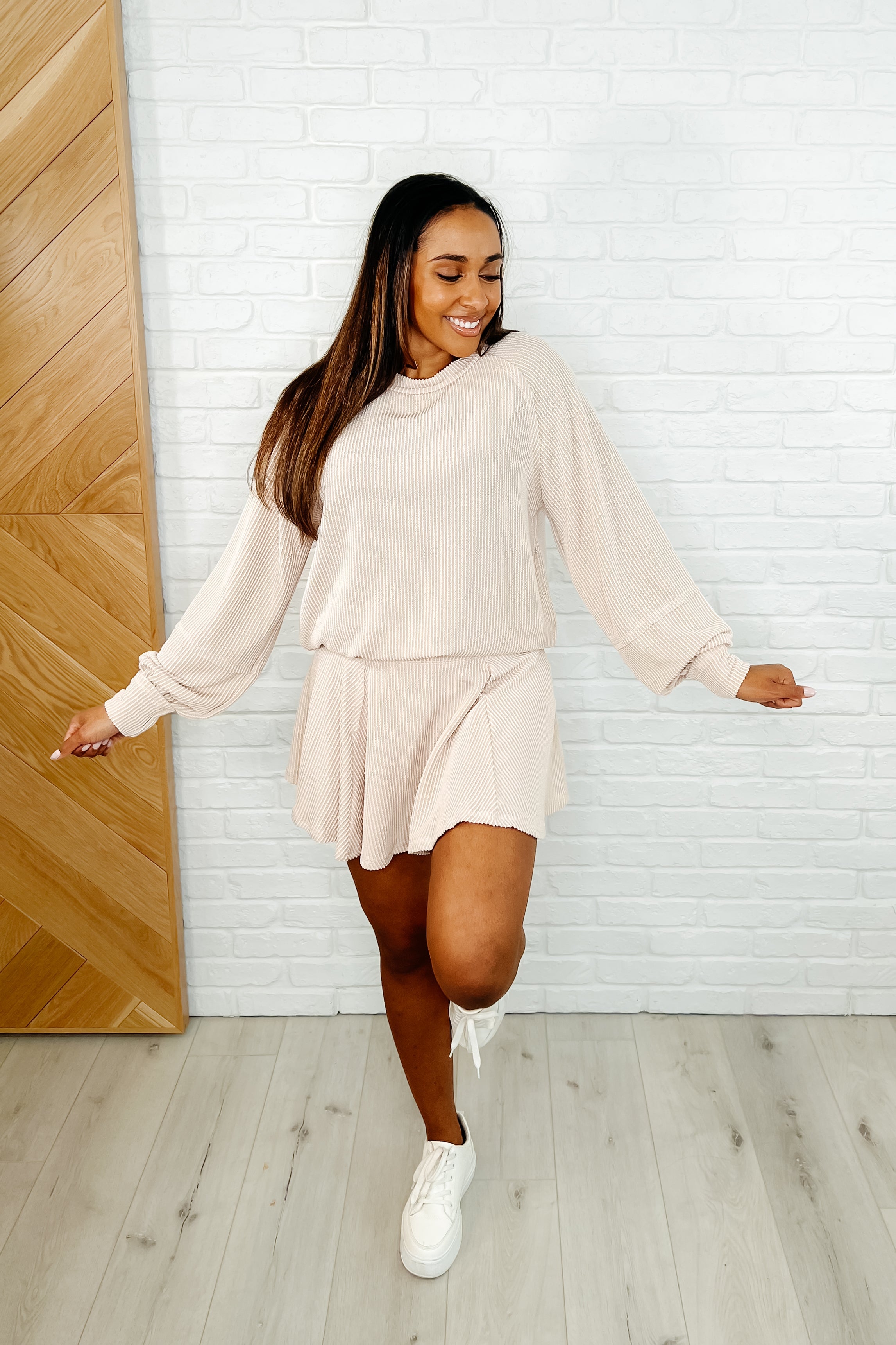 Rules and Requirement Top and Skort Set Womens Ave Shops- Tilden Co.