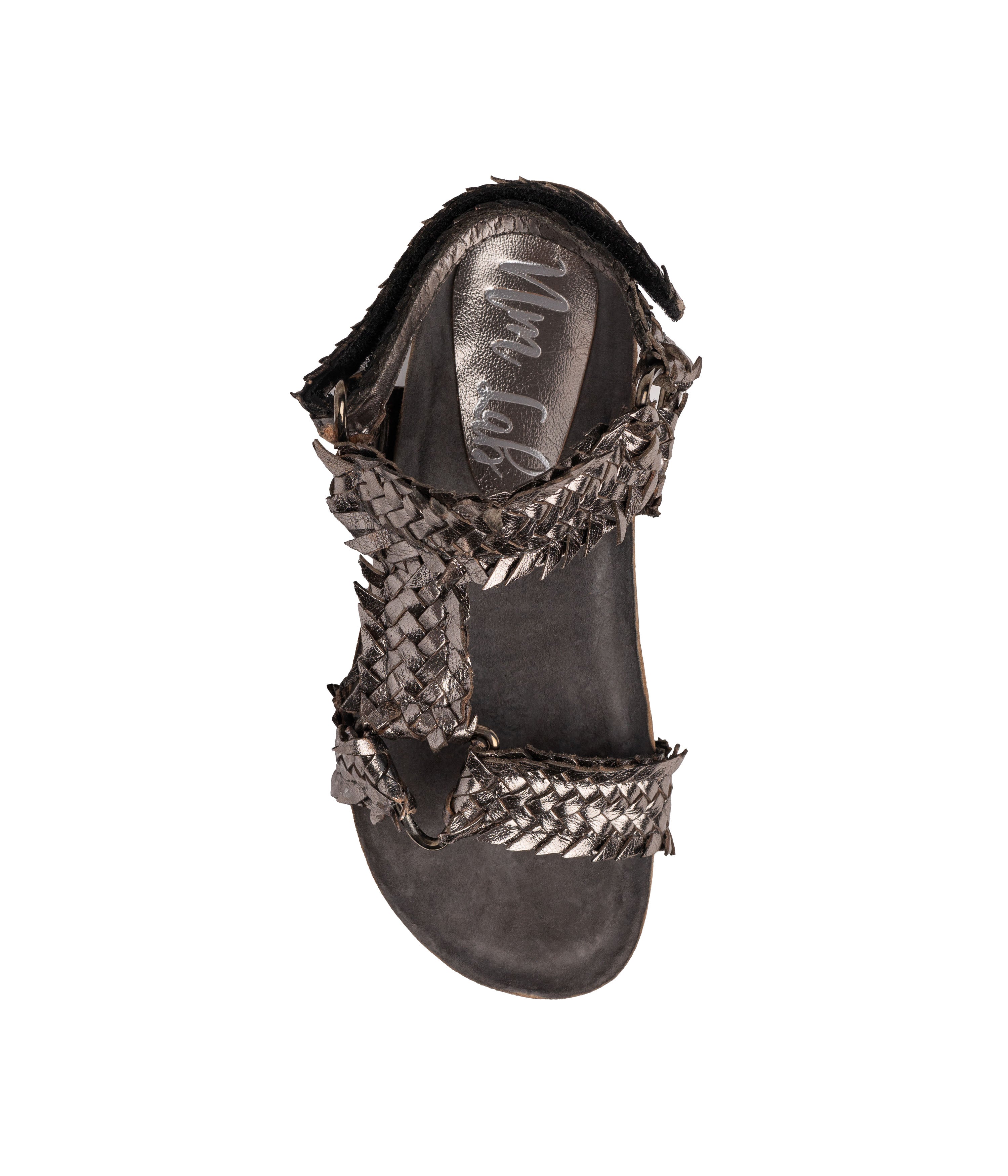 River Dance Woven Sandal in Pewter 130 Sandals Naughty Monkey- Tilden Co.