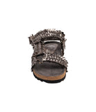 River Dance Woven Sandal in Pewter 130 Sandals Naughty Monkey- Tilden Co.