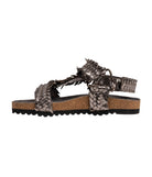 River Dance Woven Sandal in Pewter 130 Sandals Naughty Monkey- Tilden Co.