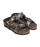 River Dance Woven Sandal in Pewter 130 Sandals Naughty Monkey- Tilden Co.