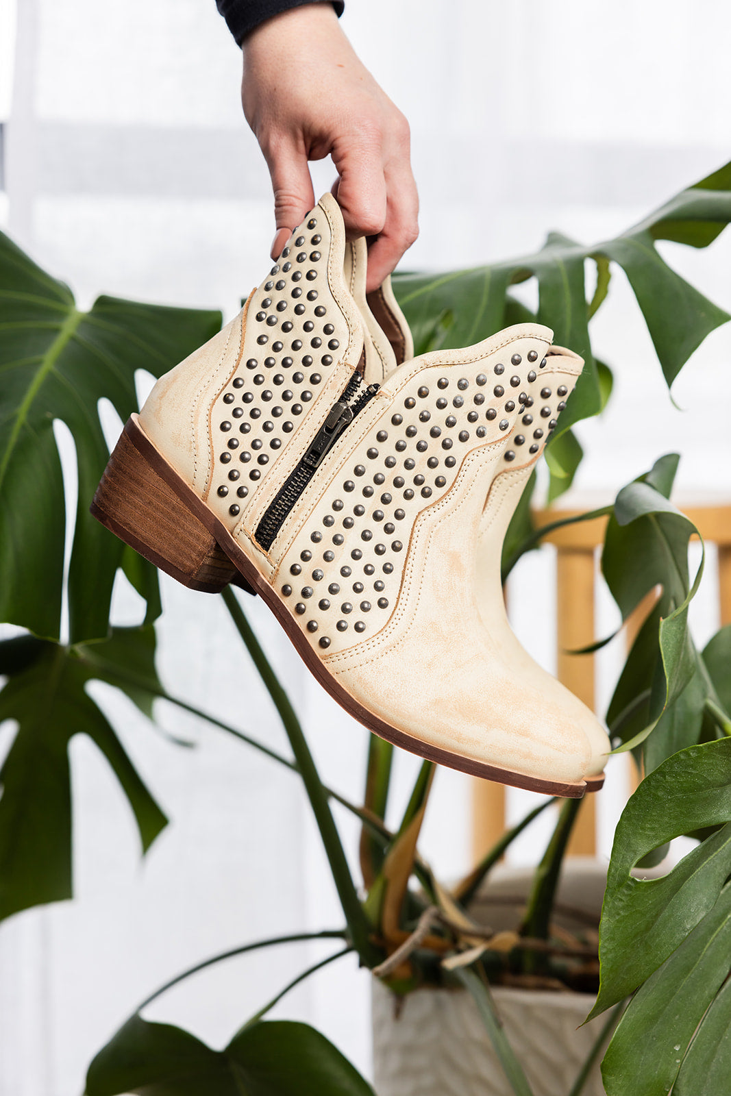 Nailed It Ankle Boot in Black 100 Western Boots Naughty Monkey- Tilden Co.