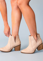 Tarim Bootie in Blush    Shoes Ave Shops- Tilden Co.