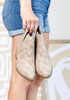 Tarim Bootie in Taupe    Shoes Ave Shops- Tilden Co.