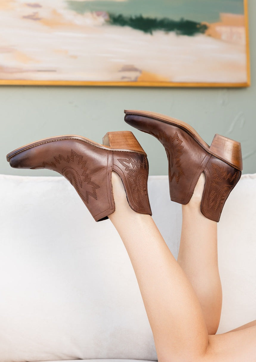 Kickin' Booties in Brown Boot Naughty Monkey- Tilden Co.