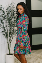 Rustic Retreat Long Sleeve Dress Womens Ave Shops- Tilden Co.