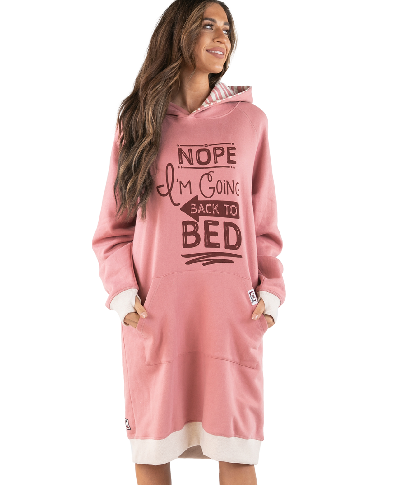Back to Bed Sleep Hoodie PREORDER Pajamas LazyOne- Tilden Co.