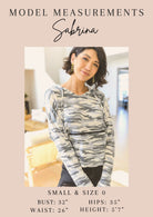 Before Now Ruffled Babydoll Top Tops Ave Shops- Tilden Co.