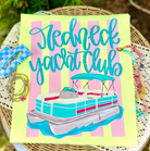 Redneck Yacht Club Graphic Tee Womens Ave Shops- Tilden Co.