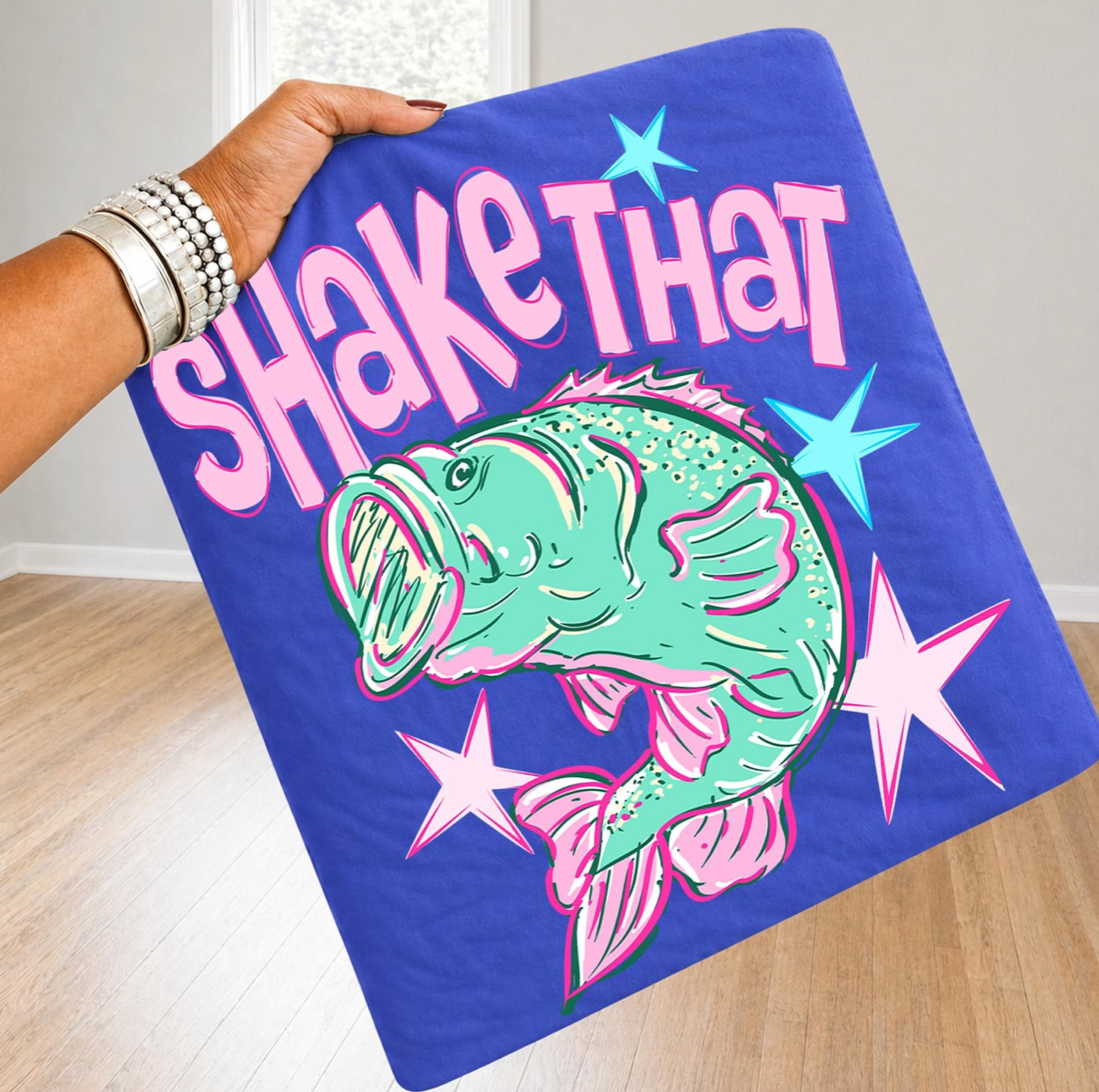 Shake That Bass Graphic Tee Womens Ave Shops- Tilden Co.