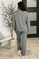 Seasonal Snooze Top and Bottom Set in Black Womens Ave Shops- Tilden Co.