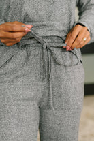 Seasonal Snooze Top and Bottom Set in Black Womens Ave Shops- Tilden Co.