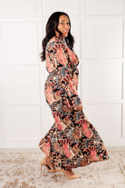 Send it Over Faux Wrap Maxi Dress Dresses Ave Shops- Tilden Co.