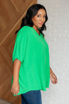 Set the Expectation V-Neck Top Tops Ave Shops- Tilden Co.