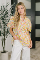 Seven Days a Week Balloon Sleeve Blouse Blouse Ave Shops- Tilden Co.