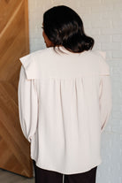 She Ought to Understand Balloon Sleeve Blouse    Blouses Ave Shops- Tilden Co.